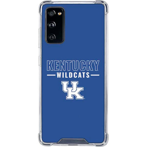 University of Kentucky Wildcats Galaxy S20 FE Clear Case